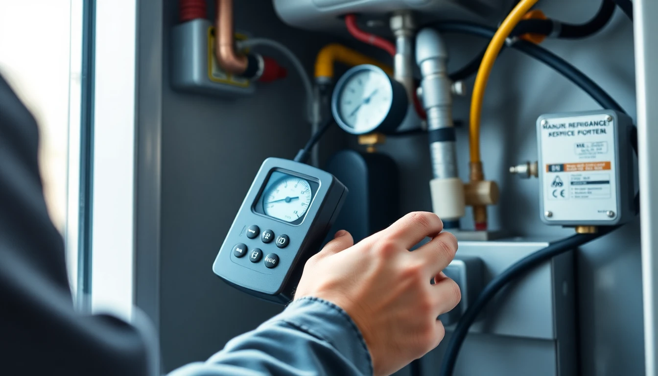 Freon/Refrigerant Leak Detection & Recharging